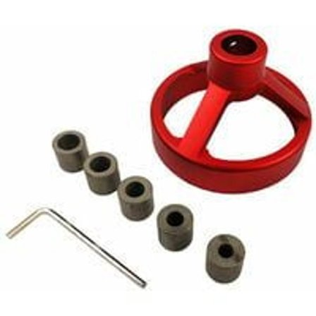 Röd vertikal borrstyrningsmall, tillbehör 6/7/8/9/10 mm