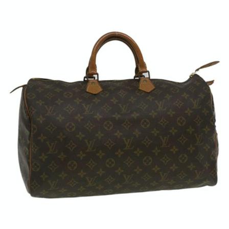 Louis Vuitton Vintage, Pre-owned Bag Bruin, Dames, Maat:ONE Size,leer