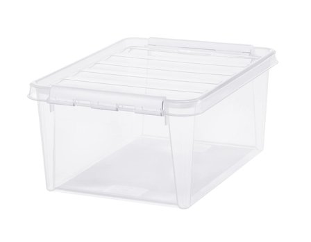 SMARTSTORE Förvaringslåda Classic transparent 14L - Lyreco - Skolmöbler och inredning - Förvaringsmöbler - Backar, boxar och korgar