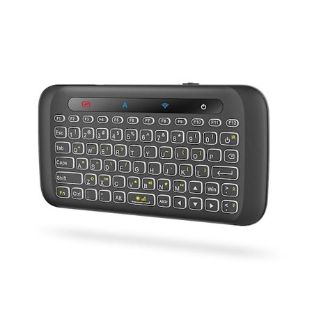 H20 Trådlös Luftmus Mini Tangentbord Fullskärm Touchpad 2.4ghz Tangentbord Usb