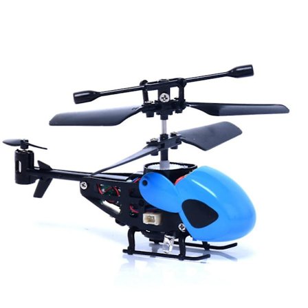 Mini RC Helikopter Radio Fjernkontroll Fly Leke Gave Mikro 3.5 Kanal Bu
