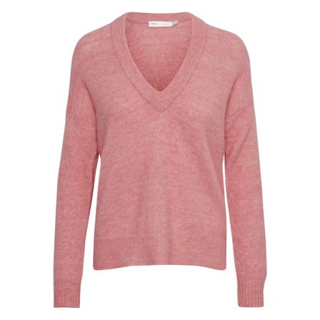 Inwear - Stickade Tröjor & Koftor - Rosa - Dam - Storlek: S, Dam, Storlek: S