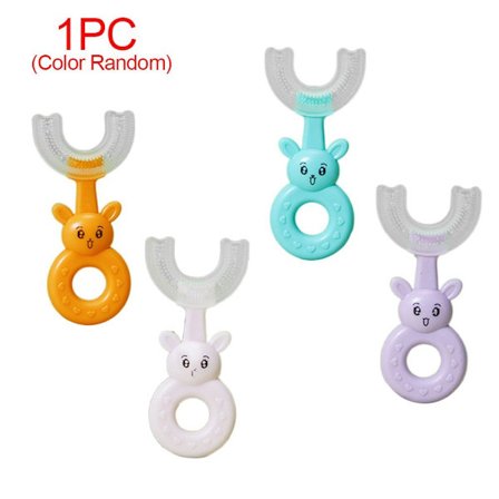 U-formad tandborste Baby Tandrengöringsmedel