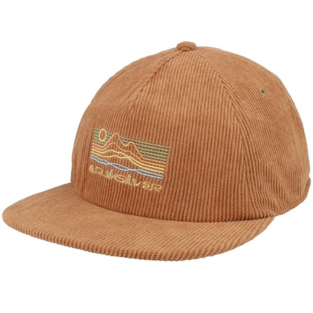 Quiksilver - Beige snapback Czapka Z Daszkiem - Bluff Shade Almond Snapback @ Hatstore