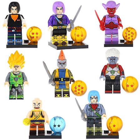 Dragon Ball Minifigur Byggklossar Barnleksaker Set