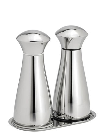 Signature Medium Mills And Ss Tray 3-Piece Silver Robert Welch