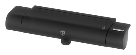 Gustavsberg GB4121840453 Dusjblander 150 c/c, dusjforbindelse nedover Svart, Baderom