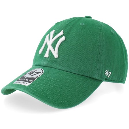 47 Brand - MLB Groen adjustable Cap - New York Yankees Clean Up Kelly Adjustable @ Hatstore