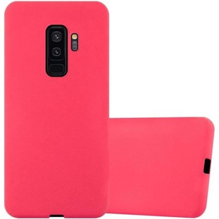 Hus för Samsung Galaxy S9 PLUS Fodral i FROST RÖD Skyddsskal i silikon TPU Egetui