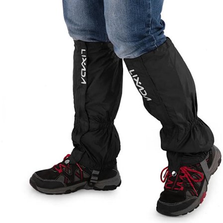 Lixada Par af Gamacher Udendørs Uni Lynlås Lukning Bærbar og Vandtæt Stof Gamacher Gamacher Overtræk til Cykling Snowboard Vandring