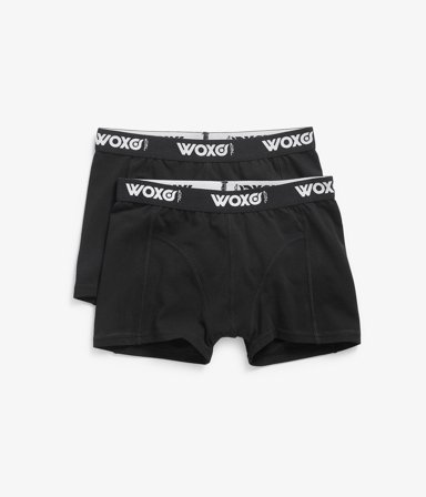 Kappahl | Boxerkalsonger 2-pack | Svart