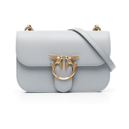Pinko, Cross Body Bags Grijs, Dames, Maat:ONE Size