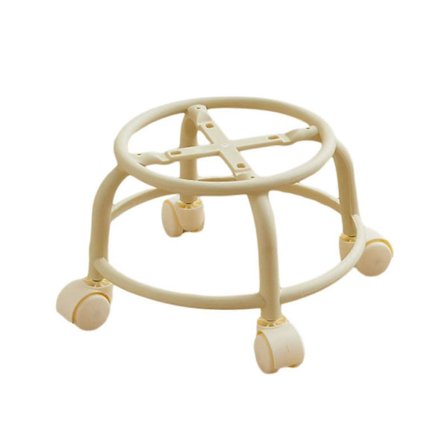 360° Roterende Rullepall Hjemmepall Flytbar Pall Lav Støj Remhjul Lav Pall Universelle Drejelige Hjul Til Køkken Hjem Kun Bundramme