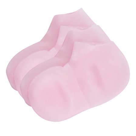 Fuktighetsgivende og eksfolierende fotpleiesokker mot sprekker, mykgjør huden, pedikyrsokker (M(36-38))