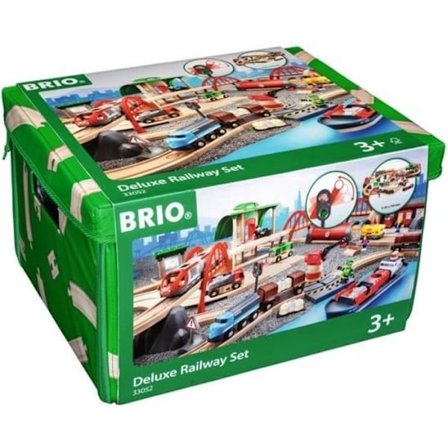 BRIO World Deluxe Railway Circuit - Ravensburger - 87 kappaletta - Alkaen 3 vuotta