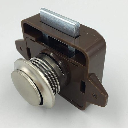 Trykknapp Dørlås for Skap Caravan Båt Skap Skuff Skrivebord