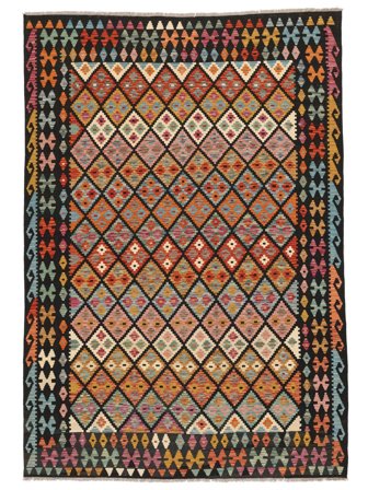 Kelim Afghan Old Style Vloerkleed 202X291 Wol