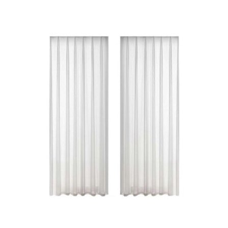 Gardiner med Øjer Hvide Transparente Gardiner Soveværelsesgardin Stuegardiner Øjegardiner & Draperinger Vinduesgardiner