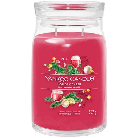 Yankee Candle Signature Large Jar Holiday Cheer 567g