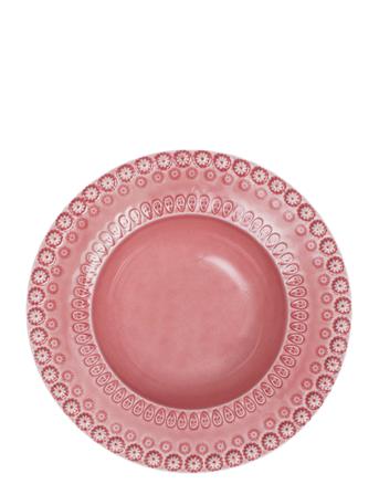 Daisy Soupbowl 2-Pack Home Tableware Plates Deep Plates Rosa PotteryJo