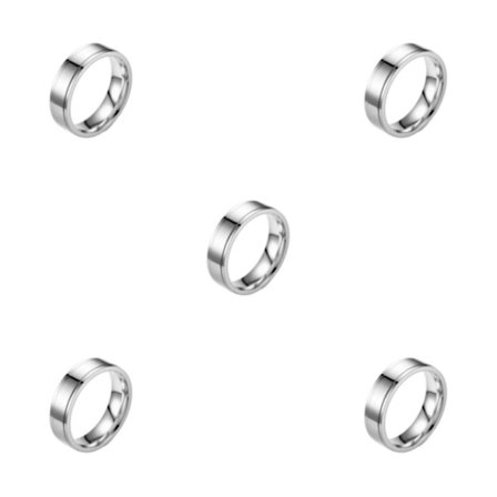 2/3/5 Fashionable ringkolleksjon Utsøkt utførelse og men 7