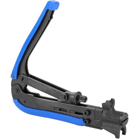 Justerbar Krympeverktøy, RG59/RG6/RG11/75-5/75-7 Koaksial Krymping, ZQKLA