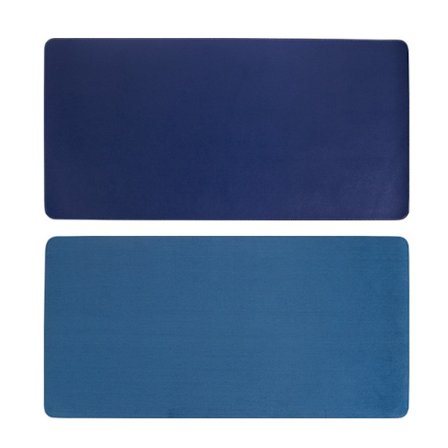 Multifunktionelt skrivebords-musemåtte, 80 x 40cm vandtæt PU-læder