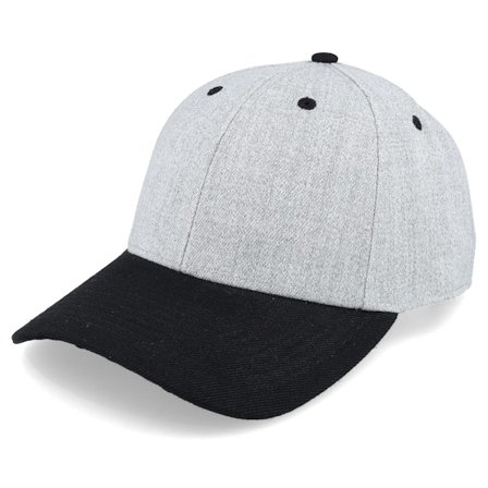 Equip - Grey - adjustable - Cap - Blank Heather Grey/Black Adjustable - Hatstore