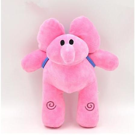 Pocoyo Plysdyr til børn blød dukke 16-30cm Fugle legetøj And Elefant Plys Bløde legetøj Børn PINK