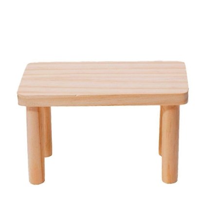 Træ Hamster Platform Hamster Klatreplade til Bur Kæledyrstilbehør