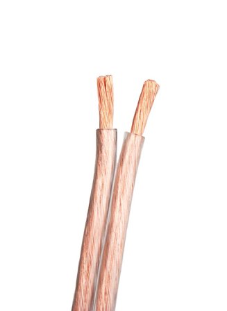 SUPRA 2000000022 Højttaler 0,127 mm, anoxiske kobberstrenge 2x2,5, gennemsigtig, 200 m, Forbindelsesudstyr & kabler