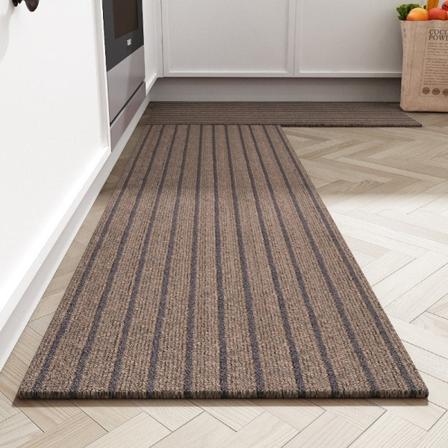 Badematte Sklisikkert Absorberende Dusj Badeteppe Teppe Enkel NO.B5 Coffee color 40*60