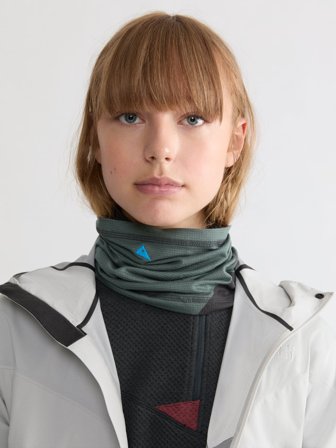 Klättermusen Allvis Halsvärmare Unisex - Teal Grey - One Size
