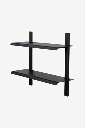 Spinder Design - Hola 3 Vägghylla - Svart - Vägghyllor - Från Homeroom