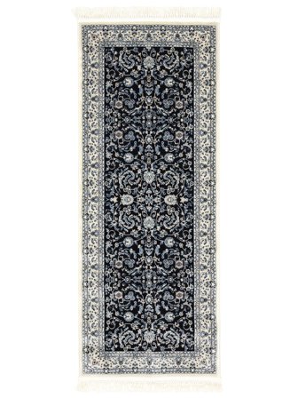 Nain Florentine Azul Escuro Pequeno Oeko-Tex Tapete