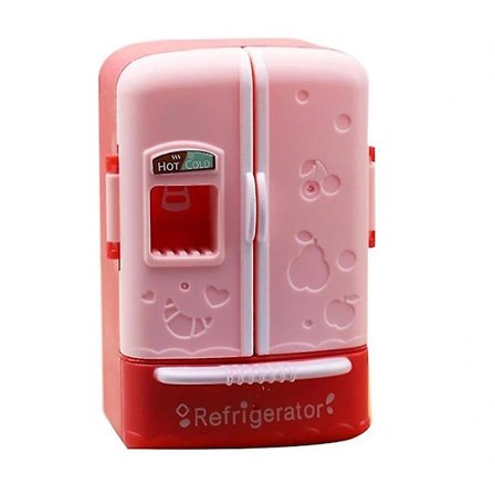1:18 Mini Simulointi Mini Kaksoisovi Jääkaappi Koristelu Nukkekoti Lelut Lapsille, mi