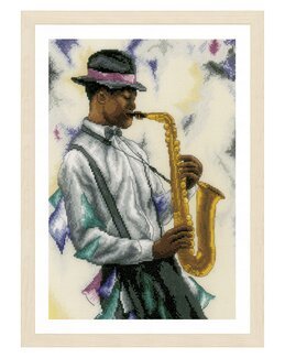 Stickpackung Bild Musikalisch