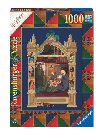 Harry Potter Hogwarts 1000P Toys Puzzles And Games Puzzles Classic Puzzles Multi/mønstret Ravensburger