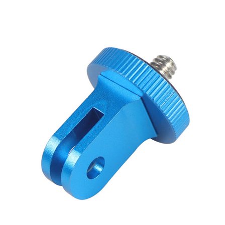 Kamerainstallationsadapter i metall i aluminium, konverteringsadapter blå