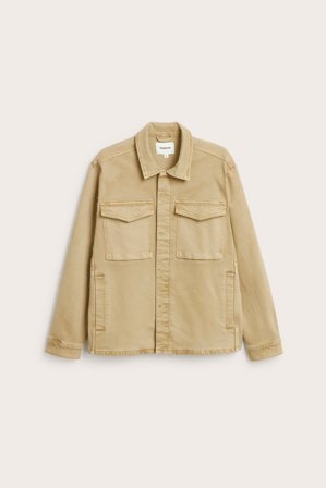 Kappahl | Jacka i bomullstwill Beige 2XL | Beige