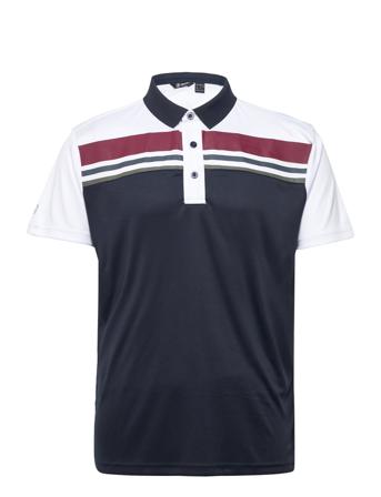 Mens Tumble Polo Polos Short-sleeved Multi/mönstrad Abacus