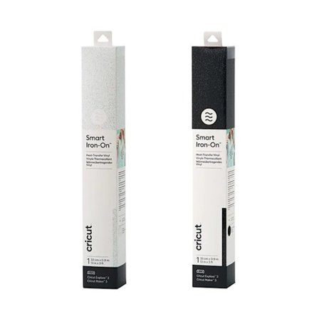 2 st glitterrullar 61 x 14 cm - svart, vit