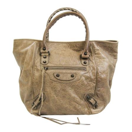 Balenciaga Vintage, Tote Bags Beige, Dames, Maat:ONE Size