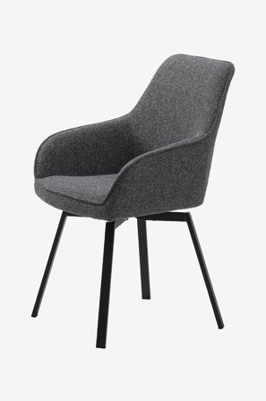 Håum - Stol 2-pak Falköping - Grå - Stole med armlæn - Fra Homeroom