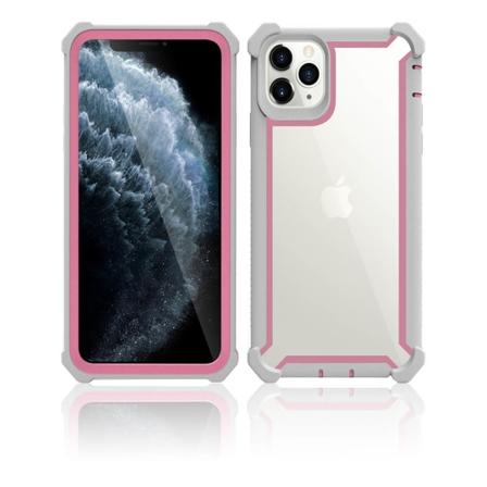 iPhone 11 Pro Max - Eksklusivt støtsikkert deksel ROSA/VIT