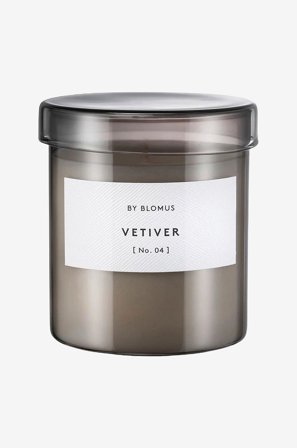 Blomus - Duftlys Valoa 9 cm - Grå - Duftlys & duftpinde - Fra Homeroom