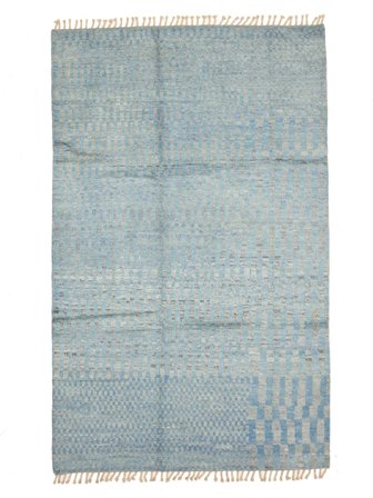 Hand Knotted Berber Style Rug 186X303