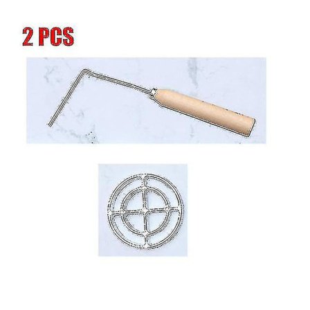 Aluminium Svensk Rosettjern Maker Vaffel Timbale Former Traktkake Ring Maker Kake Bake Form Bunuelos Form Kjøkkenverktøy -zmd(