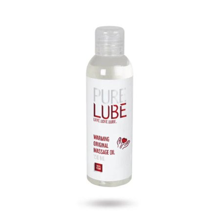 PURE LUBE WARMING ORIGINAL MASSAGEOLIE 150 ml - Vuxen.dk: Erotiske massageolier