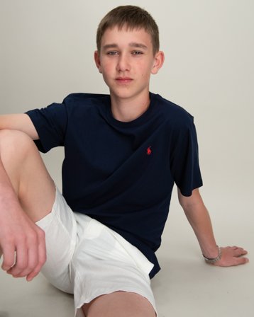 Polo Ralph Lauren Cotton Jersey Crewneck Tee Blau T-Shirts Jungen - Kids Brand Store